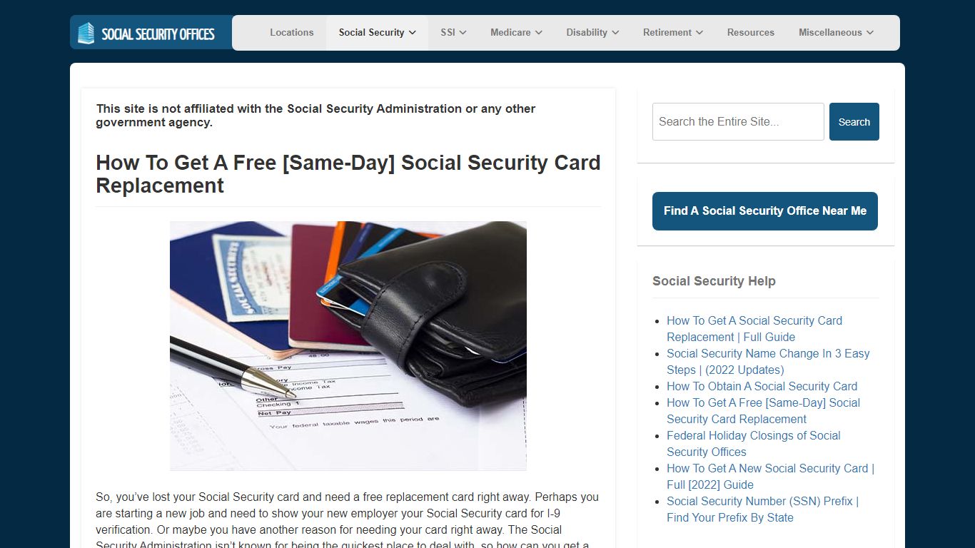 How To Get A [Same-Day] Social Security Card Replacement